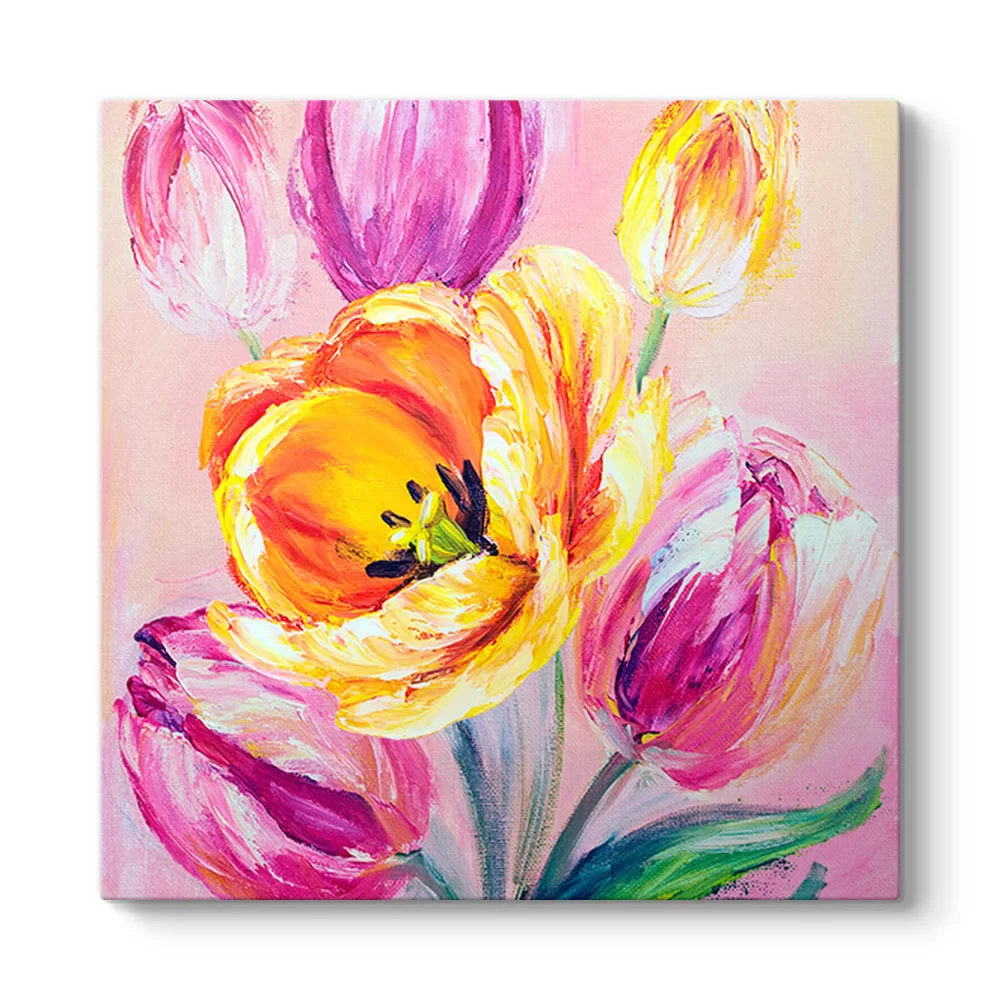 Yağlı Boya Floral Tablo - Model 3